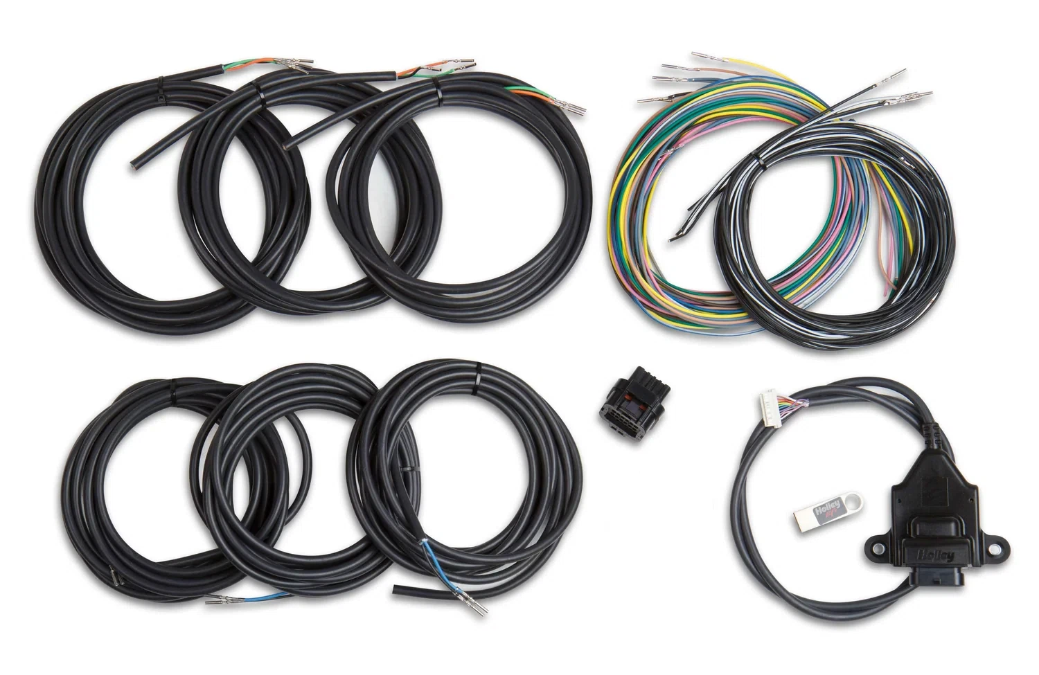 Digital Dash I_O Adapter w_Unterminated Vehicle Harness - 558-433